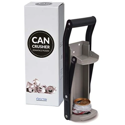 Imagen de Froster Triturador de Latas con Abridor Botellas, Acoplado a la pared, Robusto, Tritura Hasta 500ml