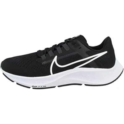 Imagen de Nike Wmns Air Zoom Pegasus 38, Zapatillas Mujer, Black White Anthracite Volt, 45.5 EU