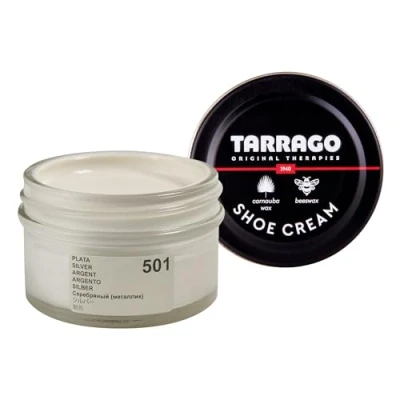 Imagen de Tarrago Metal Cream 50 ml, Zapatos y Bolsos Unisex Adulto, Plateado (Silver 501)