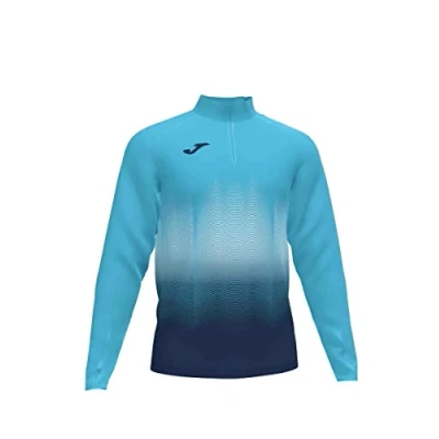 Imagen de Joma Elite VII Sudadera Running, Hombre, Turquesa flúor Marino, XL