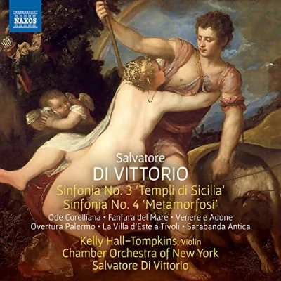Imagen de Di Vittorio, S.: Sinfonias Nos. 3 and 4/ Ode Corelliana/ Fanfara Del Mare/ Venere E Adone