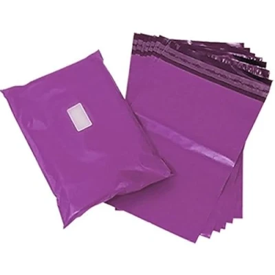 Imagen de Triplast Bolsa de plástico para envíos postales, color morado, morado 10&quot; x 14&quot;