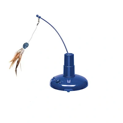 Imagen de Ferplast Juguete para Gatos Raptor, Electrónico, Interactivo, Varias Velocidades