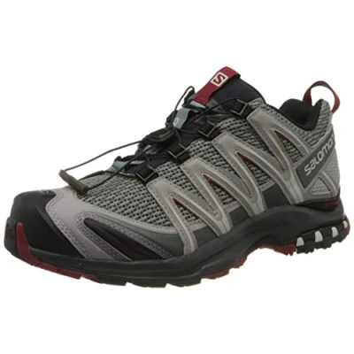 Imagen de Salomon Xa Pro 3d, Zapatos de trail running Hombre, Monument/Ebony/Red Dahlia, 40 EU