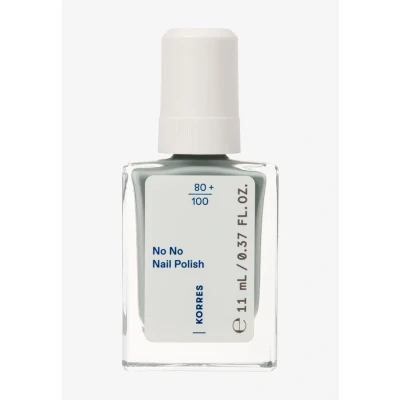 Imagen de KORRES No Nail Polish 85 Sage Green: esmalte de uñas vegano 10 Free con efecto gel, alto poder cubriente y brillo brillante, resistente a las roturas, 11 ml