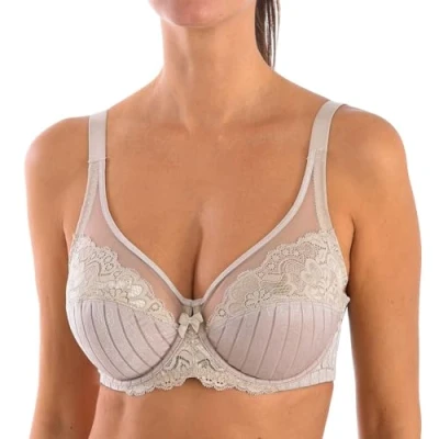Imagen de Creaciones Selene Mariluz Sujetador con aros, Mujer, Talla: 85C, Tierra