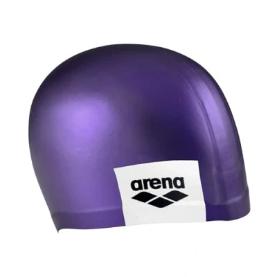 Imagen de Arena Cap Gorro de natación Entrenamiento Logo Moulded, Adultos Unisex, Purple, TU