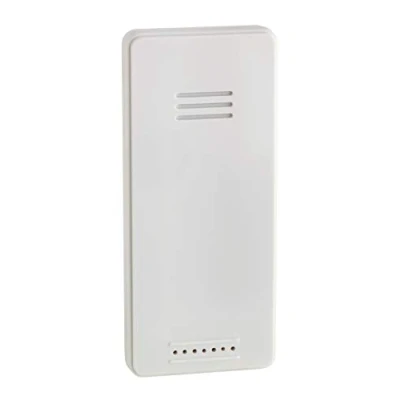 Imagen de TFA Dostmann Transmisor de temperatura 30.3236.02, emisor repuesto para despertador digital inalámbrico multicolor (60.2548), control temperatura, color blanco