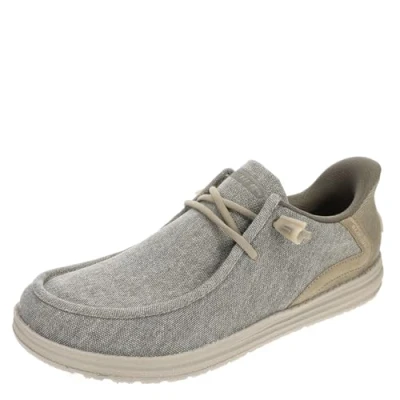 Imagen de Skechers Zapatos sin cordones para hombre, ajuste relajado: Melson Coronado Slip On, Caqui, 47.5 EU