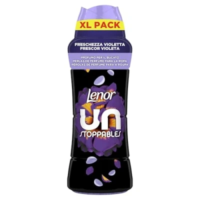 Imagen de Lenor Unstoppables Perlas De Perfume Violeta Fresca 495g
