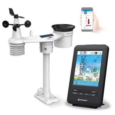 Imagen de Bresser Estación meteorológica WIFI 4CAST, 4 dias com sensor exterior 7 en 1