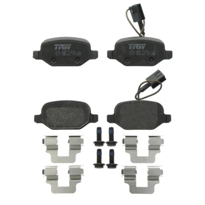 Imagen de TRW COTEC GDB1881 Juego de pastillas freno con contacto avisador desgaste tornillos pinza accesorios ALFA ROMEO: MiTo