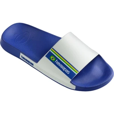 Imagen de Havaianas Slide Brasil, Unisex Adulto, Marine Blue, 33/34