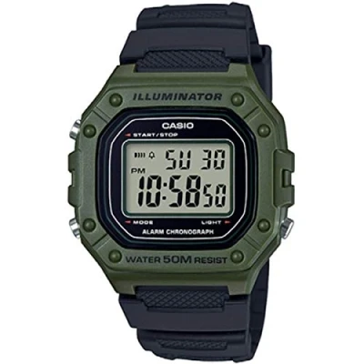 Imagen de Casio AVEF Unisex Reloj digital, Talla: One Size, Black/green