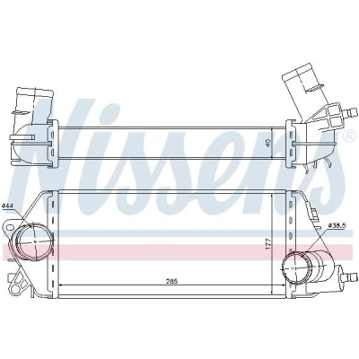 Imagen de NISSENS 96776 Intercooler MINI: Hatchback