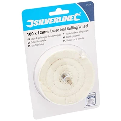 Imagen de Silverline Tools 675223 Máquina pulidoras, multicolor, 100 x 12 mm