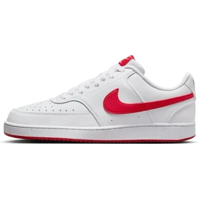 Imagen de NIKE Court Vision Low Next Nat, Sneaker Mujer, White University Red, 42.5 EU