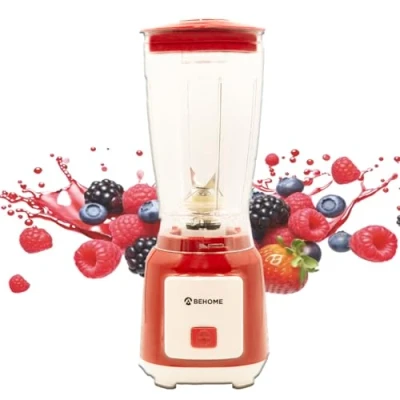 Imagen de BEHOME Batidora de vaso potencia 250W cocina con cuchillas acero inoxidable capacidad 600 ml