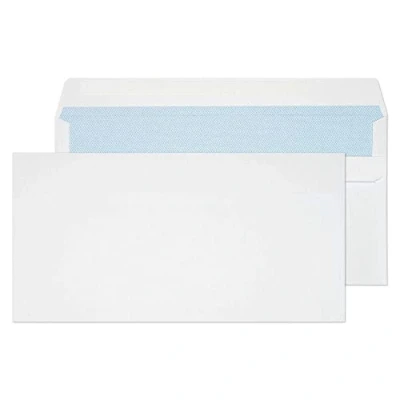 Imagen de Blake Everyday 114 x 229 mm, 90 gsm Cartera Autoadhesivo (15882), Blanco Paquete de 500