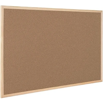Imagen de Q Connect Pizarra Corcho Marco De Madera 40x30 Cm