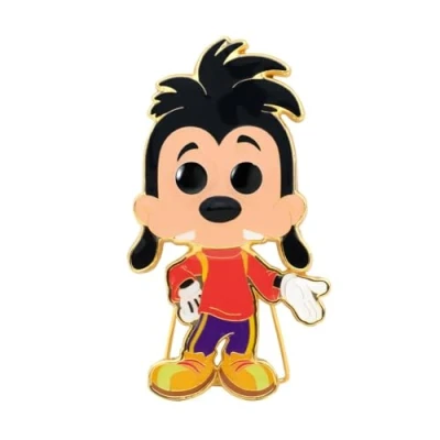 Imagen de Funko Pop! Enamel Pins: Disney Max Goofy Broche Coleccionable para Mochilas Y Bolsos Idea de Regalo Mercancia Oficial TV Fans
