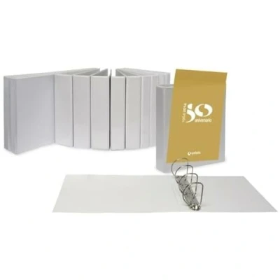 Imagen de Carpeta de Anillas Grafoplas 4 (25 mm) Personalizable Blanco A3