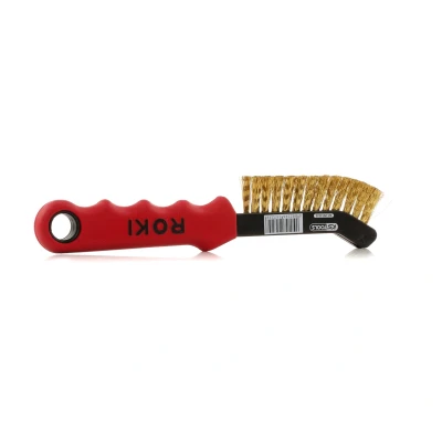 Imagen de KS TOOLS 201.2322 Cepillo de alambre, limpieza pinza freno 225, 90 Mango 2 componentes