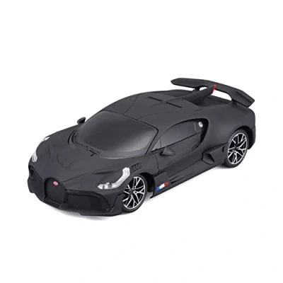 Imagen de Maisto Tech R/C Bugatti Divo 581515 1 Coche teledirigido a Escala 1:24, 2,4 GHz, con Control de empuñadura Pistola, Partir 5 años, Color Negro Mate