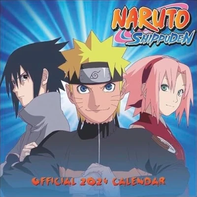 Imagen de Naruto Broschurkalender 2024. Terminkalender mit Platz für Notizen und tollen Bildern aus der beliebten Anime Serie. Fabelhafte Geschenkidee alle Manga Fans. 30,5 x cm