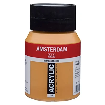 Imagen de Amsterdam Standard Series Colores Acrílicos Bote 500 ml Tierra de Siena Natural 234 (17722342)