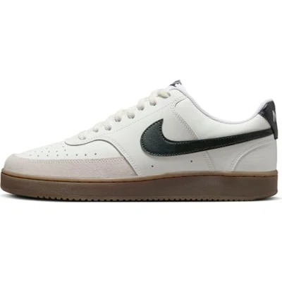 Imagen de Nike Court Vision Low, Zapatillas Hombre, Sail/Black/Lt Orewood Brn/Whit, 40.5 EU