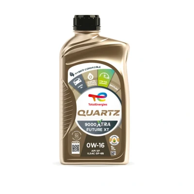 Imagen de Total Quartz 9000 Xtra Future XT 0W 16 1L Aceite de motor 2225508 TOYOTA: Yaris III Hatchback, C HR, Corolla XII Familiar, SUZUKI: Vitara IV SUV