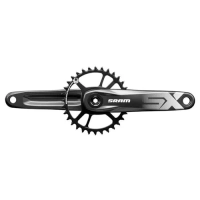 Imagen de SRAM 710845837524 Platos Y BIELAS SX Eagle Dub Boost 175 BLK 32, Unisex Adult, Black, Size