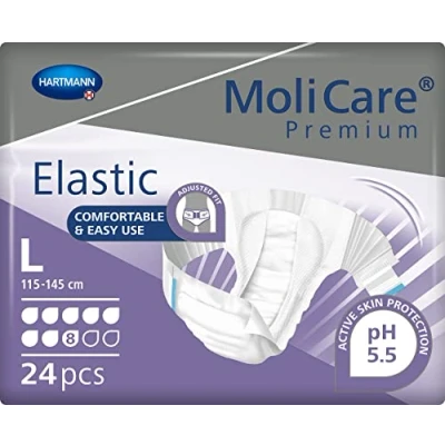 Imagen de MoliCare Premium Elastic 8 Tropfen, L 24 Stück 4052199297361 Packung (24 Stück)