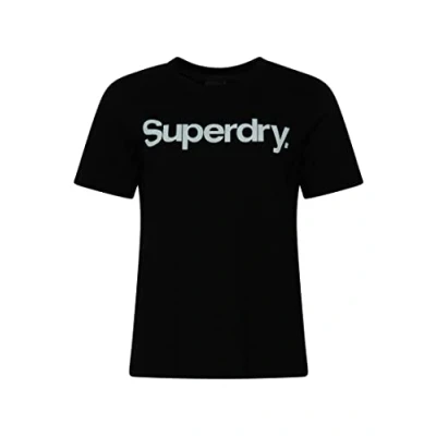 Imagen de Superdry CL tee T Shirt, Black, S para Mujer