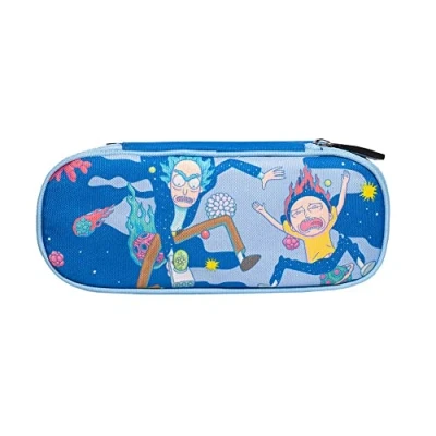 Imagen de Grupo Erik Mare0082, Estuche Rick Morty Virus Attack Unisex Niños, Azul (Blue), 23x9 7x6 Cm