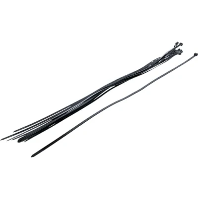 Imagen de BGS Diy 80773 Bridas negros 8,0 x 700 mm 10 piezas