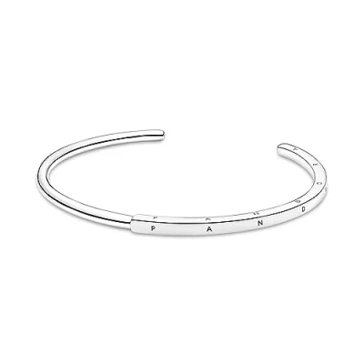 Imagen de PANDORA Pulsera 599493C00 2 Signature I D plata