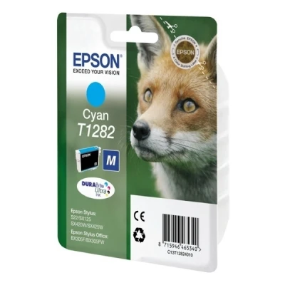 Imagen de Cartucho De Tinta Cian Epson T1282 C13t12824012