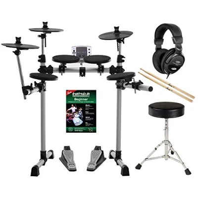 Imagen de XDrum DD 400 batería electrónica SET completo incl. auricular, taburete y baquetas