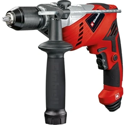 Imagen de Einhell Taladro de percusión RT ID 65/1 (650 W, 0 3000 rpm, frecuencia impacto 48000 cps / min, capacidad perforación madera 25mm hormigón 13mm acero 10 mm, portabrocas 13 mm gama alta)