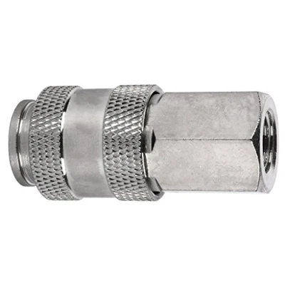 Imagen de Enchufe rápido universal rosca hembra 1/4&quot; Acoplador con BSP para instalaciones neumáticas