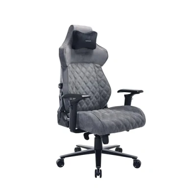 Imagen de Corsair TC500 Luxe Silla para Juegos Tejido Transpirable Premium Asientos Anchos Reposabrazos Ajustables en 5 Direcciones Soporte Lumbar Ajustable Reclinable 90 160 Gris