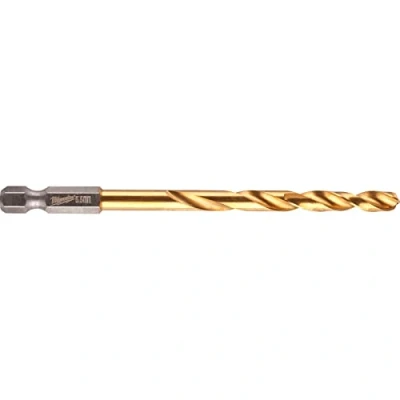 Imagen de Milwaukee Shockwave Broca para metal HSS G RED HEX Titan 1/4&quot; 5,5 x 104 mm