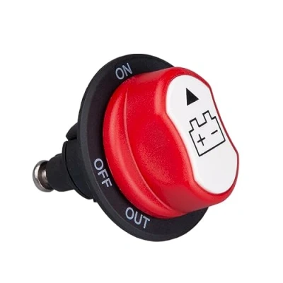 Imagen de Interruptor Selector de Aislador Batería Desconexión Energía/Apagado Apagado/Encendido 50V DC 50A Cont 75A INT para Automóviles Barcos Marinos Camiones Yates Vehículos RV ATV