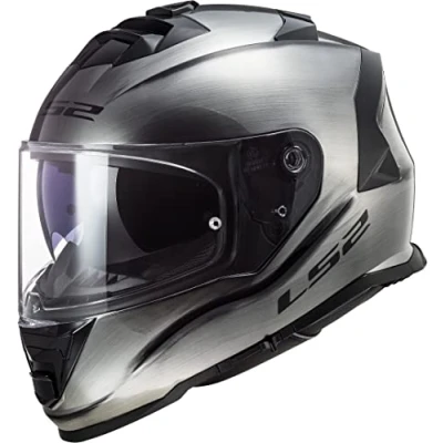 Imagen de LS2, casco integral moto Storm JEANS, XXXL, Silver
