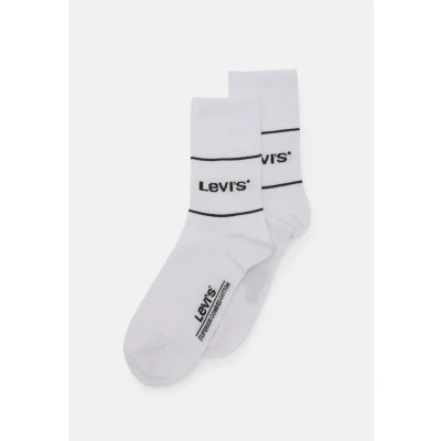 Imagen de Levi&#039;s Short CUT LOGO Sport Unisex 2 PACK Calcetines, Talla: 39 42, White
