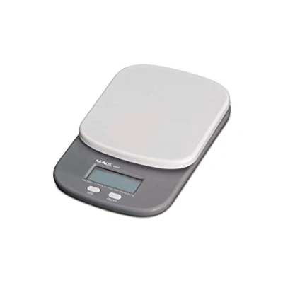 Imagen de báscula para cartas Maulstart, capacidad de carga 2000 g, 110 x 25 170 mm, gris; 1623082; 1 pieza