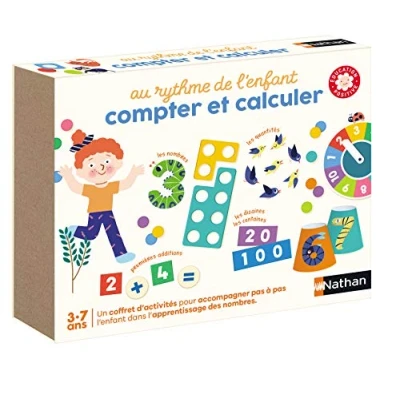Imagen de Nathan Juego Educativo para Aprender a Contar y calcular Iniciación de matemáticas niños 3 7 años