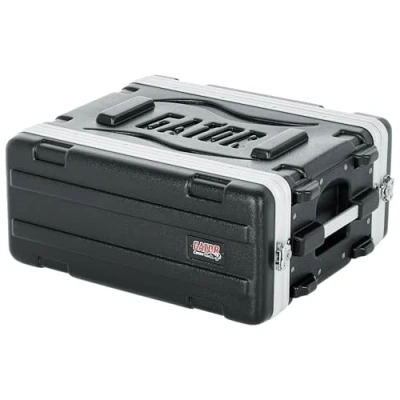 Imagen de Gator Moldeado PE 4U Case rack Profundo 14.25 pulgadas con delanteros / traseros Rieles